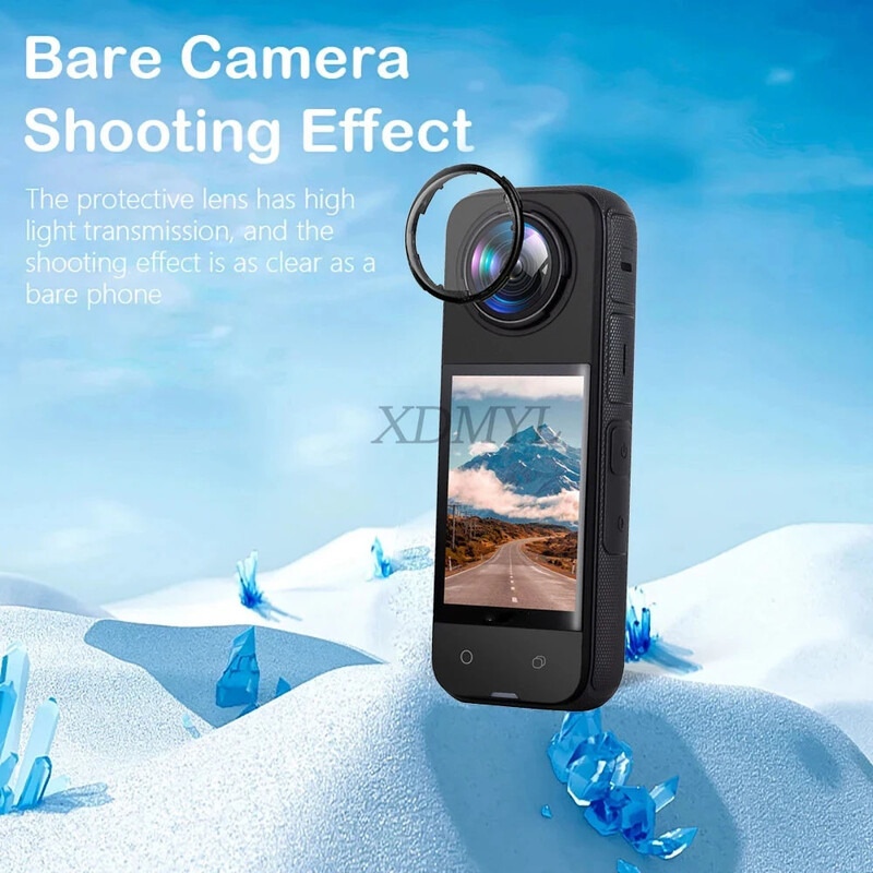 PC Len Zaštitno ogledalo za Insta360 X4 Anti-Scratch Lens Cap Protector Cover Rotirajući zaštitni dodaci za sportske kamere