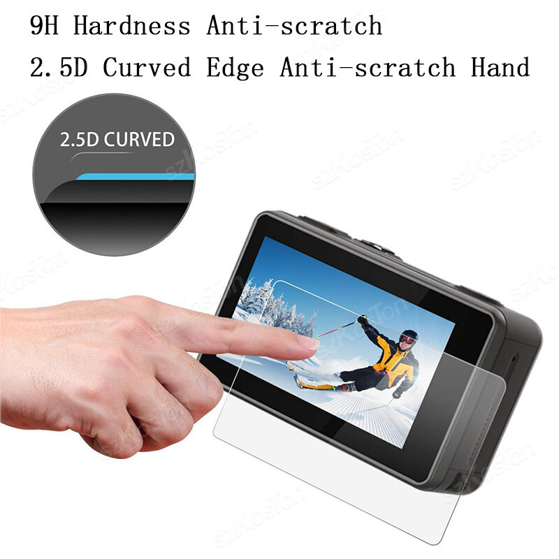 Za DJI Osmo Action 5 Pro 4 Zaštita zaslona Zaštita zaslona Kaljeno staklo za DJI Action 4 5 PRO Dodaci Zaštita leće