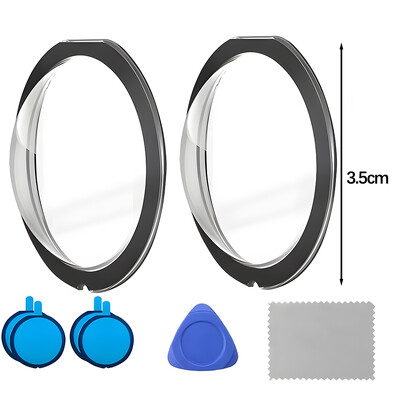 Za Insta360 X3 Zaštitne folije od kaljenog stakla HD prozirne folije za leće za fotoaparat Insta 360 X3 Zaštitne folije pune pokrivenosti