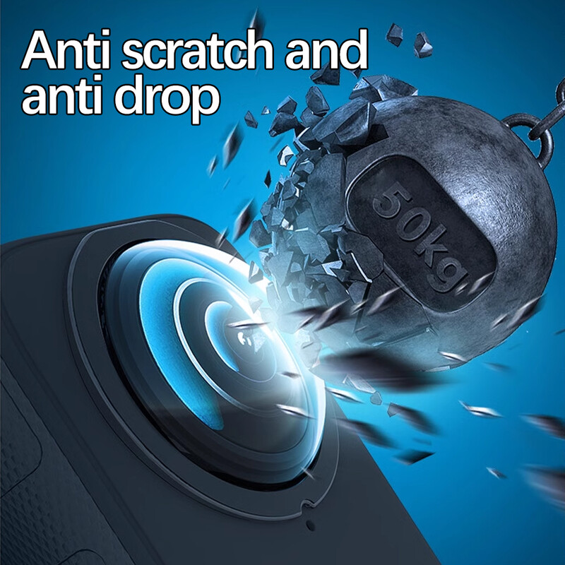 Za Insta360 X3 Zaštitne folije od kaljenog stakla HD prozirne folije za leće za fotoaparat Insta 360 X3 Zaštitne folije pune pokrivenosti