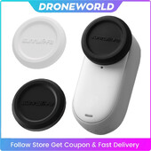 Za kameru Insta360 GO 3S Silikonsko kućište za leće otporno na ogrebotine Poklopac za leće Neklizajući zaštitni poklopac s uzicom za Insta360 GO 3S