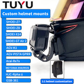 TUYU Premium prilagođeni nosač za motociklističku kacigu za GoPro hero10 Insta360 DJI kameru za SHOEI AGV ARAI HJC Dodaci za kacigu