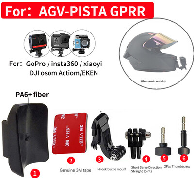 TUYU Premium prilagođeni nosač za motociklističku kacigu za GoPro hero10 Insta360 DJI kameru za SHOEI AGV ARAI HJC Dodaci za kacigu