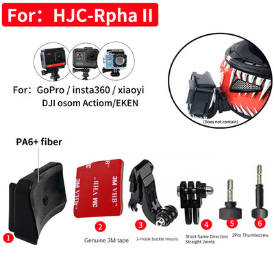 TUYU Premium prilagođeni nosač za motociklističku kacigu za GoPro hero10 Insta360 DJI kameru za SHOEI AGV ARAI HJC Dodaci za kacigu