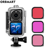 Vodootporno kućište za DJI Action 2 Zaštitna školjka Underwater Dive Cover Filter za DJI Osmo Action 2 Dodaci