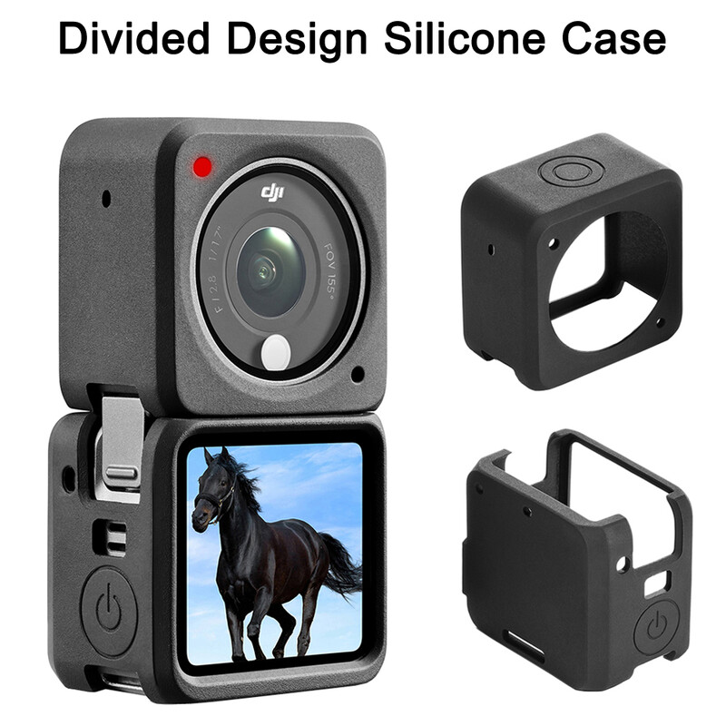 Vodootporno kućište za DJI Action 2 Zaštitna školjka Underwater Dive Cover Filter za DJI Osmo Action 2 Dodaci