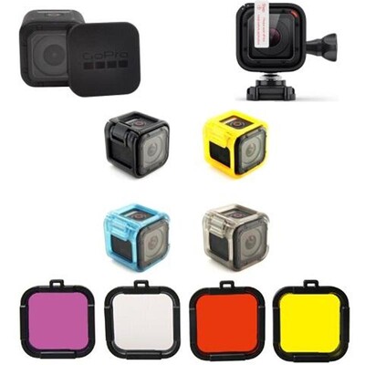 Za Gopro Hero 5/4 Session Camera Dodaci Poklopac objektiva Zaštitni poklopac Kućište Protect Border Zaštitna folija Okvir UV filtra