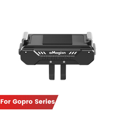 Magnetska baza za GoPro Hero 12/GoPro 11/10/9/8/GoPro11Mini/MAX Adapter za montiranje s brzim otpuštanjem Dodaci za sportsku kameru