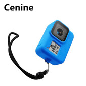 Carcasa de protectie din silicon Go Pro Hero 8 Pentru Gopro Hero 8 Cadru de protectie cu piele din silicon Accesorii pentru camera de actiune neagra