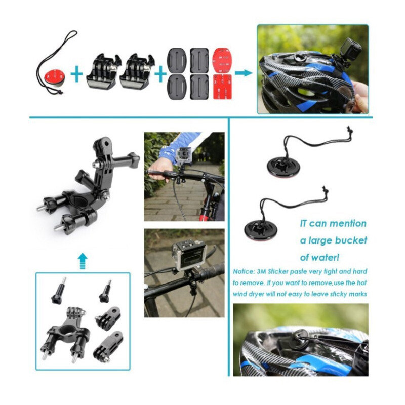 GoPro dodaci Prsten za prste Selfie štap Podesivi remen za montažu na prsa za GoPro Hero 7 6 5 4 3+ SJcam YI sportska kamera