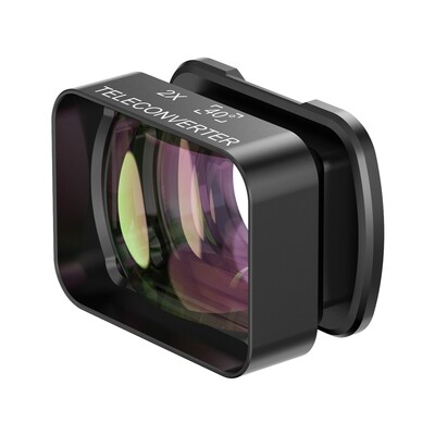 Ulanzi F35 Pocket 3 širokokutni objektiv i teleobjektiv za DJI Osmo Pocket 3 magnetski dodatak za fotografije Brza instalacija