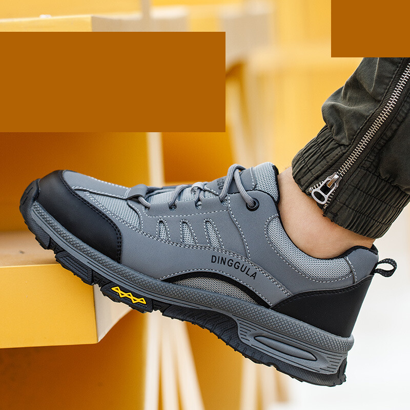 Prerađivačke radne zaštitne cipele za muškarce, zaštitne cipele protiv klizanja i probijanja za gradilišta, zaštitne radne cipele od čelika otporne na habanje