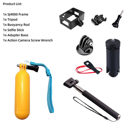 Za SJCAM SJ4000 Stativ s okvirom Selfie štap Štap za plutanje Odijelo za SJCAM SJ4000 SJ4000 WIFI SJCAM SJ4000AIR Akcijska kamera