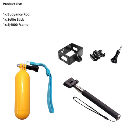 Za SJCAM SJ4000 Stativ s okvirom Selfie štap Štap za plutanje Odijelo za SJCAM SJ4000 SJ4000 WIFI SJCAM SJ4000AIR Akcijska kamera