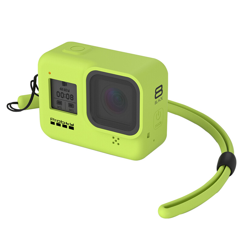 Nova mekana silikonska torbica s ručkom za narukvicu za GoPro Hero 8 dodatnu opremu