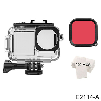 Vodootporna torbica od 40 m za DJI OSMO Action 3 4 5 Pro Podvodno kućište za ronjenje Zaštitni poklopac za ronjenje Pribor