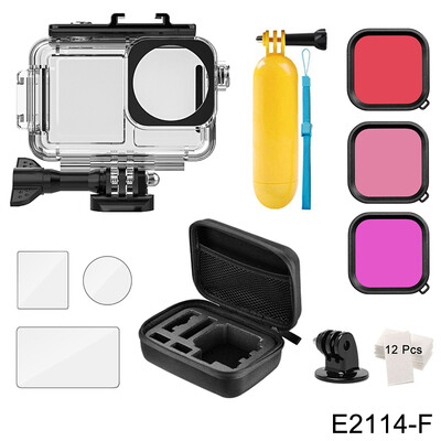 Vodootporna torbica od 40 m za DJI OSMO Action 3 4 5 Pro Podvodno kućište za ronjenje Zaštitni poklopac za ronjenje Pribor