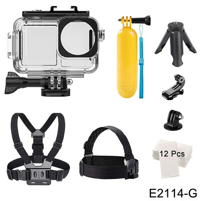 Vodootporna torbica od 40 m za DJI OSMO Action 3 4 5 Pro Podvodno kućište za ronjenje Zaštitni poklopac za ronjenje Pribor