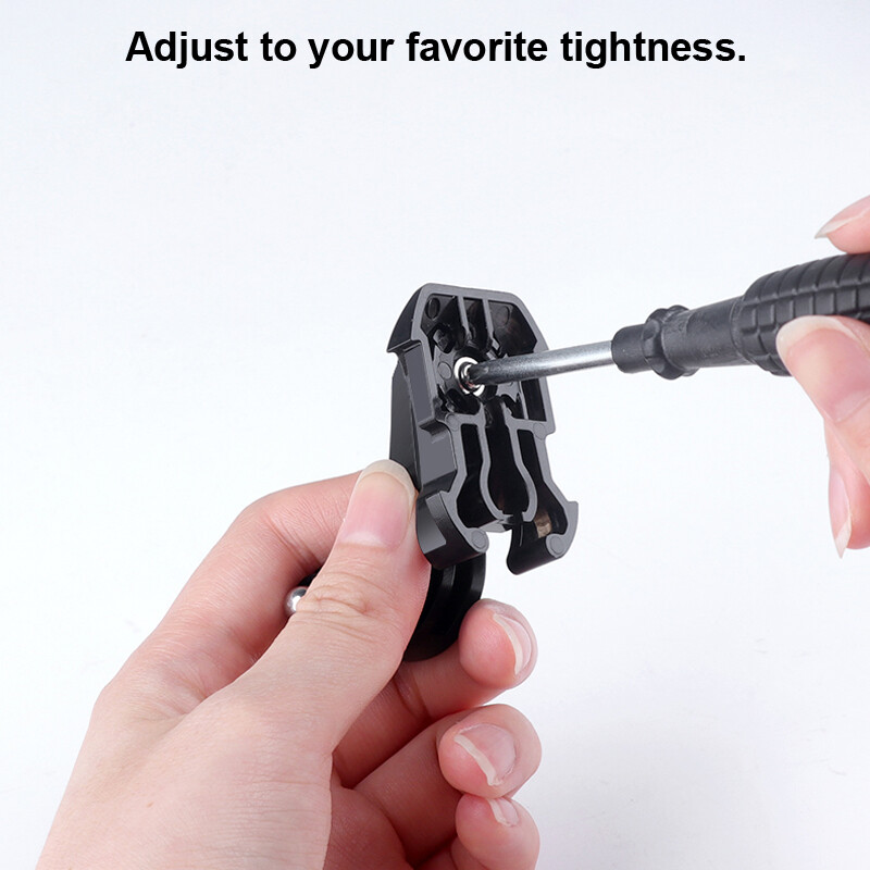 360 Rotate J-Hook Buckle Quick Release Adapter Base Mount za GoPro Hero 11 10 9 Yi DJI Dodaci za akcijske kamere