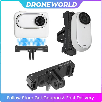 Magnetski adapter za brzo otpuštanje, montažni nosač za Insta360 Go 3S, adapter za proširenje za Insta360 Go 3 Dodaci za fotoaparate s palcem