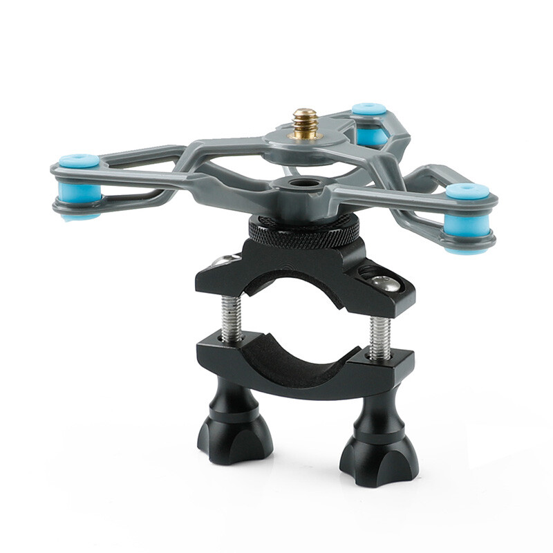 Suport pentru bicicletă Clip fix cu amortizor amortizor cardan pentru acțiune OSMO pentru accesorii pentru camera de acțiune Gopro Hero
