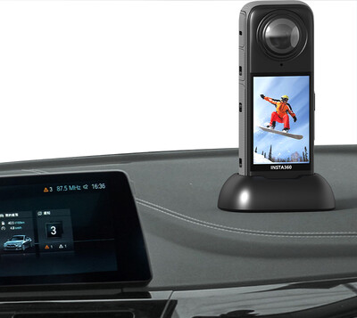 Nosač za vozilo za Insta360 X4 Bazu Silikonsko protuklizno postolje za automobil Stolni držač Len Zaštitna navlaka Insta 360 X4 Dodaci