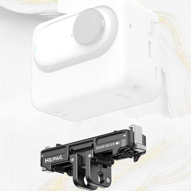 Magnetski nosač za brzo otpuštanje za Insta360 Go 3 Plastična zaštitna baza za Ista360 Go3 Dodaci za akcijske kamere C0e3