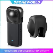 Poklopac objektiva za Insta360 X4 Zaštitni poklopac Dodaci Insta 360 X4 Kamera Silikonska zaštitna futrola za objektiv Protiv prašine i ogrebotina