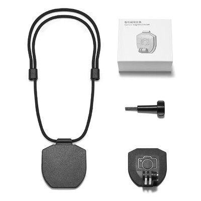 Magnetski remen za nošenje oko vrata s adapterom za držanje nosača s uzicom za GoPro/DJI Action/Insta360/SJCAM/AKASO dodatke za sportske kamere