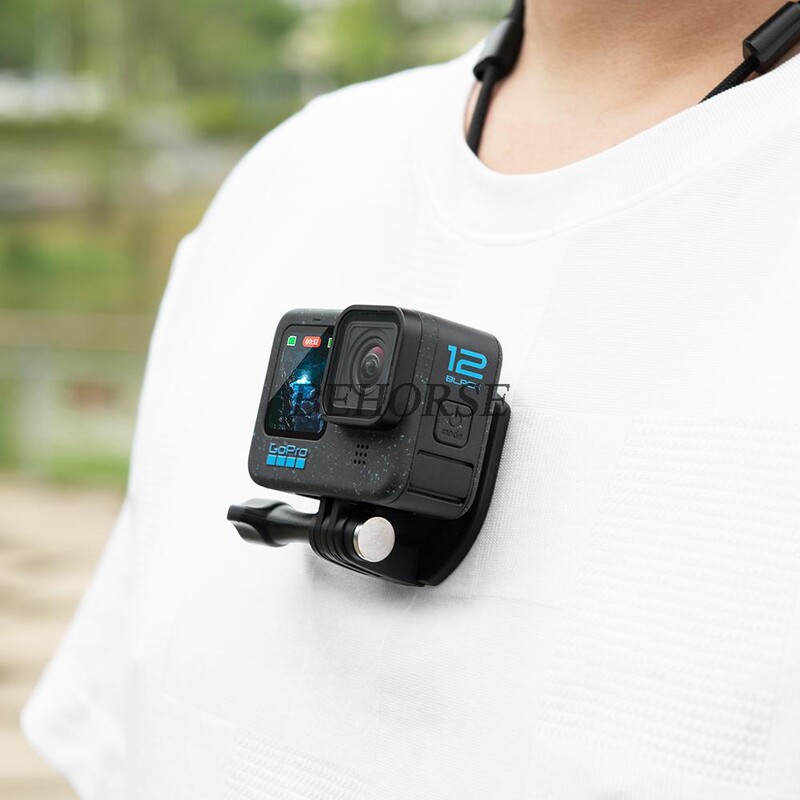 Magnetski remen za nošenje oko vrata s adapterom za držanje nosača s uzicom za GoPro/DJI Action/Insta360/SJCAM/AKASO dodatke za sportske kamere