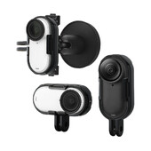 Za Insta360 GO 3 GO 3S Vertical & Horizontal Action Mount Set Nosač za raspršivanje topline Zaštitna torbica Dodaci za fotoaparat
