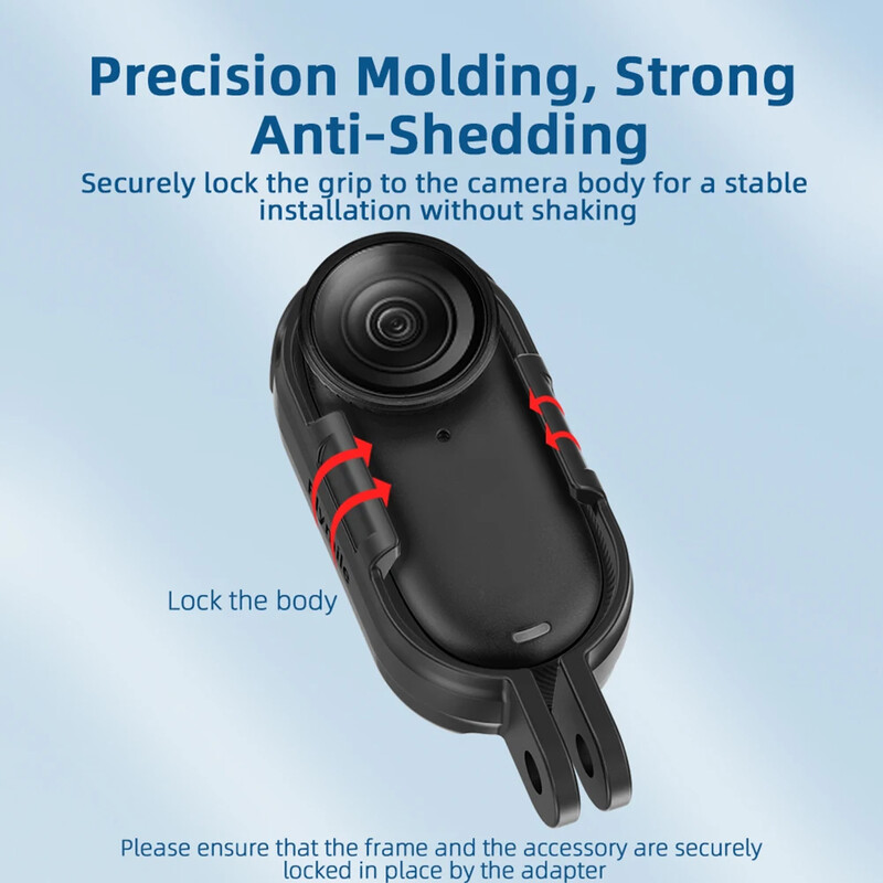 Za Insta360 GO 3 GO 3S Vertical & Horizontal Action Mount Set Nosač za raspršivanje topline Zaštitna torbica Dodaci za fotoaparat