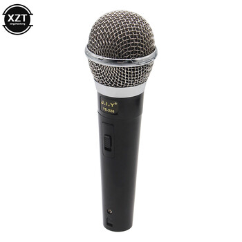 Μικρόφωνο Karaoke Handheld Professional Ενσύρματο Δυναμικό Μικρόφωνο Clear Voice Mic για Karaoke Part Vocal Music Performance