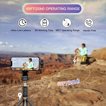 K9 Professional Microphone Wireless Lavalier Microphone for Android Type C Ζωντανή μετάδοση iPhone Συνέντευξη βιντεοσκόπησης εγγραφής παιχνιδιών