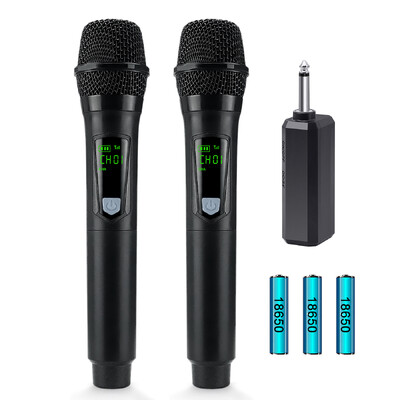 Punjivi bežični mikrofon, dinamički mikrofon, ručni mikrofon, mikrofon za zabavu, karaoke, profesionalne crkvene predstave, sastanke