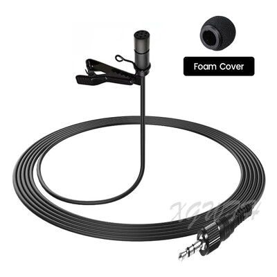 Višesmjerni lavalier mikrofon s reverom za Sony UTX V1 D21 D11 UWP sustav bežičnog odašiljača 3,5 mm metalni utikač sa stereo bravom