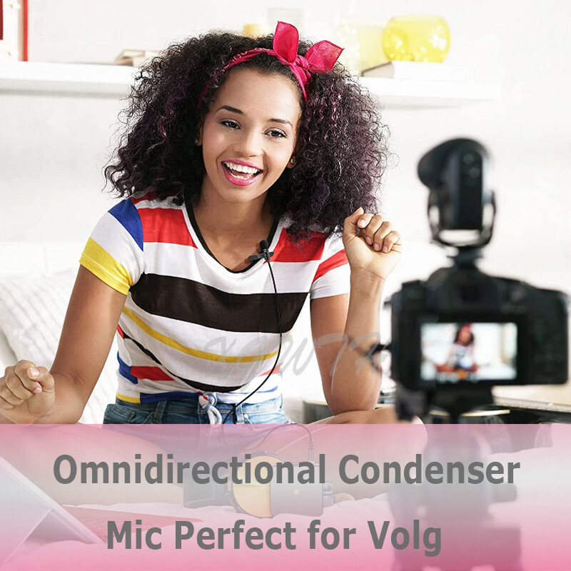 Višesmjerni lavalier mikrofon s reverom za Sony UTX V1 D21 D11 UWP sustav bežičnog odašiljača 3,5 mm metalni utikač sa stereo bravom