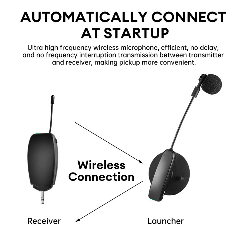 Bežični mikrofon za violinu Bežični mikrofon za glazbeni instrument Mikrofon za scensku izvedbu Audio za gitaru, violinu