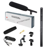 Ručni mikrofon za intervju Kardioidni kondenzatorski mikrofoni sačmarica Profesionalni mikrofon za snimanje s nosačem za DSLR DV kameru