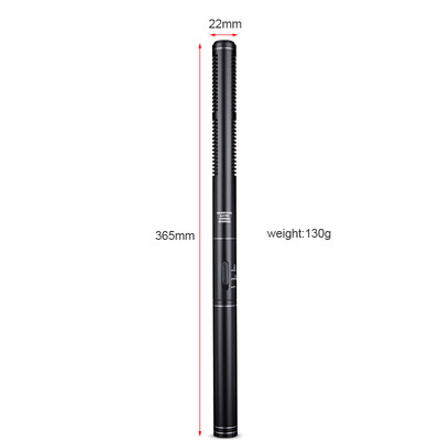 Ručni mikrofon za intervju Kardioidni kondenzatorski mikrofoni sačmarica Profesionalni mikrofon za snimanje s nosačem za DSLR DV kameru