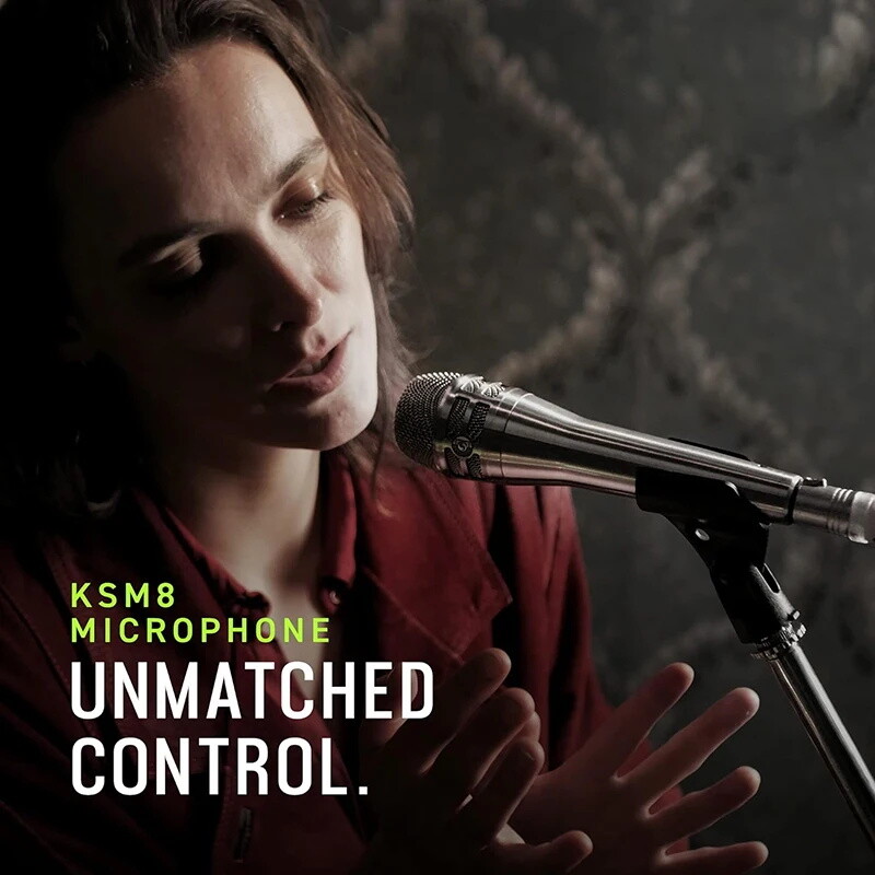 KSM8 Суперкардиоиден динамичен вокален микрофон за Stage Performane Професионален кабелен микрофон за караоке запис пеене
