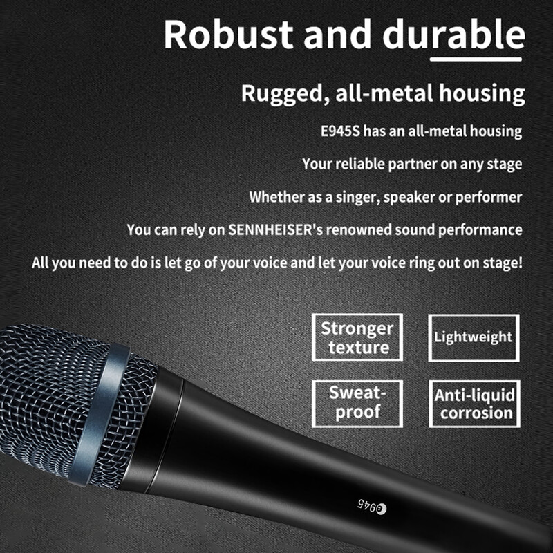 E945 superkardioidni dinamički mikrofon Profesionalni žičani ručni mikrofon za karaoke scensko pjevanje BBOX vokalni mikrofon za snimanje