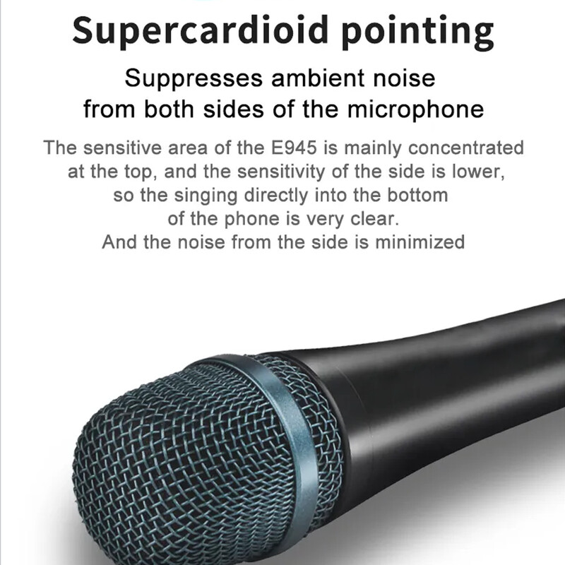 E945 superkardioidni dinamički mikrofon Profesionalni žičani ručni mikrofon za karaoke scensko pjevanje BBOX vokalni mikrofon za snimanje