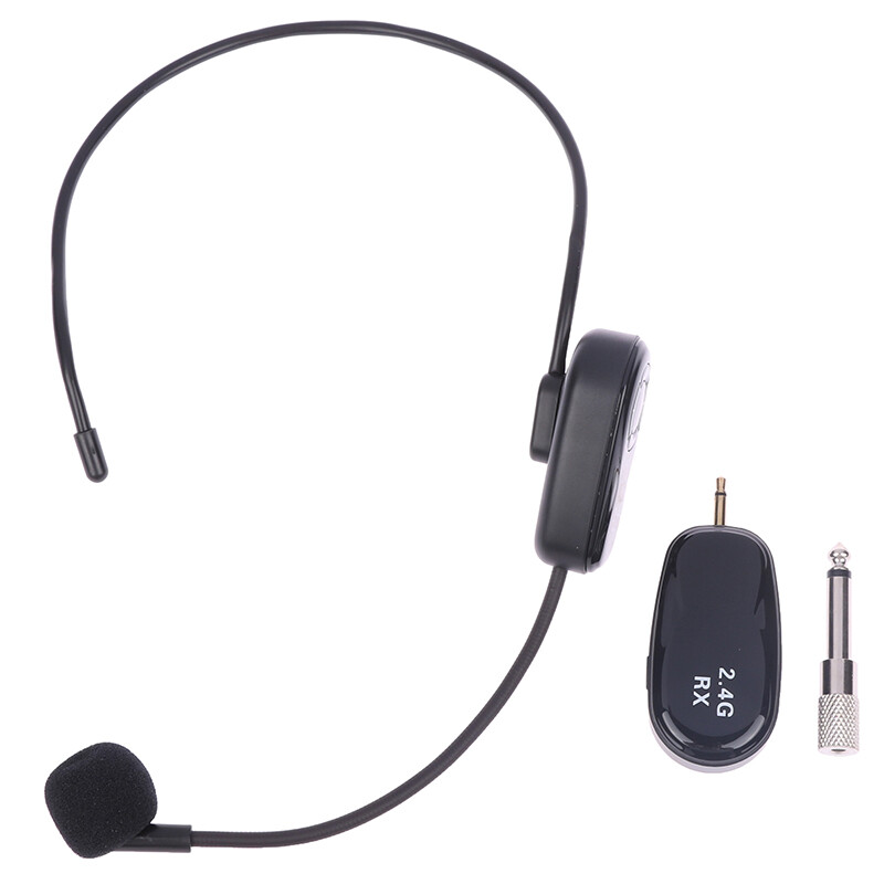TT123 2.4G Căști Transmițător cu microfon fără fir Amplificator universal de predare Audio Cârlig pentru ureche Microfon Microfon