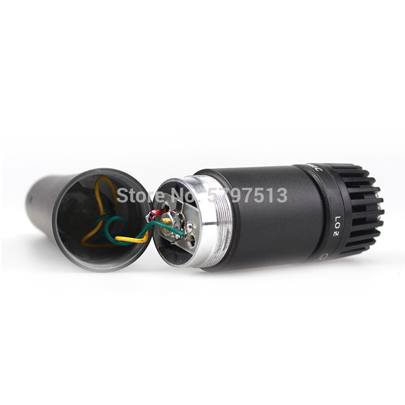 Novo pakiranje SM57 SM 57 Žičani dinamički kardioidni profesionalni mikrofonski komplet bubnjeva Instrument za SM57-LC mikrofon