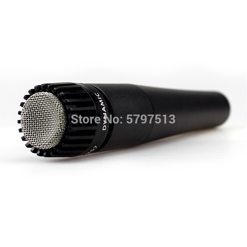 Novo pakiranje SM57 SM 57 Žičani dinamički kardioidni profesionalni mikrofonski komplet bubnjeva Instrument za SM57-LC mikrofon
