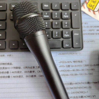 KSM9 profesionalni karaoke mikrofon, dinamički vokalni klasični live žičani ručni mikrofon, super-kardioidni čisti zvučni performans