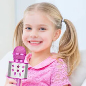 Bežični Bluetooth karaoke mikrofon, 5-u-1 ručni mikrofon, zvučnik, glazbeni player, snimač za karaoke zabavu, vjenčanje