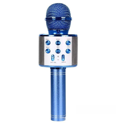 Bežični Bluetooth karaoke mikrofon, 5-u-1 ručni mikrofon, zvučnik, glazbeni player, snimač za karaoke zabavu, vjenčanje