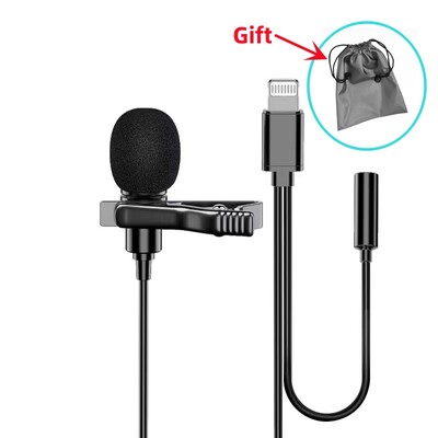 MC02 3,5 мм микрофон за лаптоп, специално радио, видео на живо, SLR камера, интервю, безжичен лаптоп, професионален микрофон 1,5 м